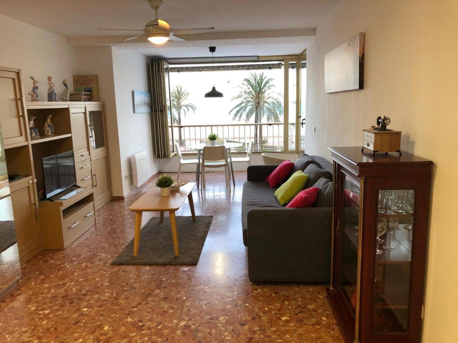 Apartamento Arensol En Primera Linea De Playa クリェラ エクステリア 写真